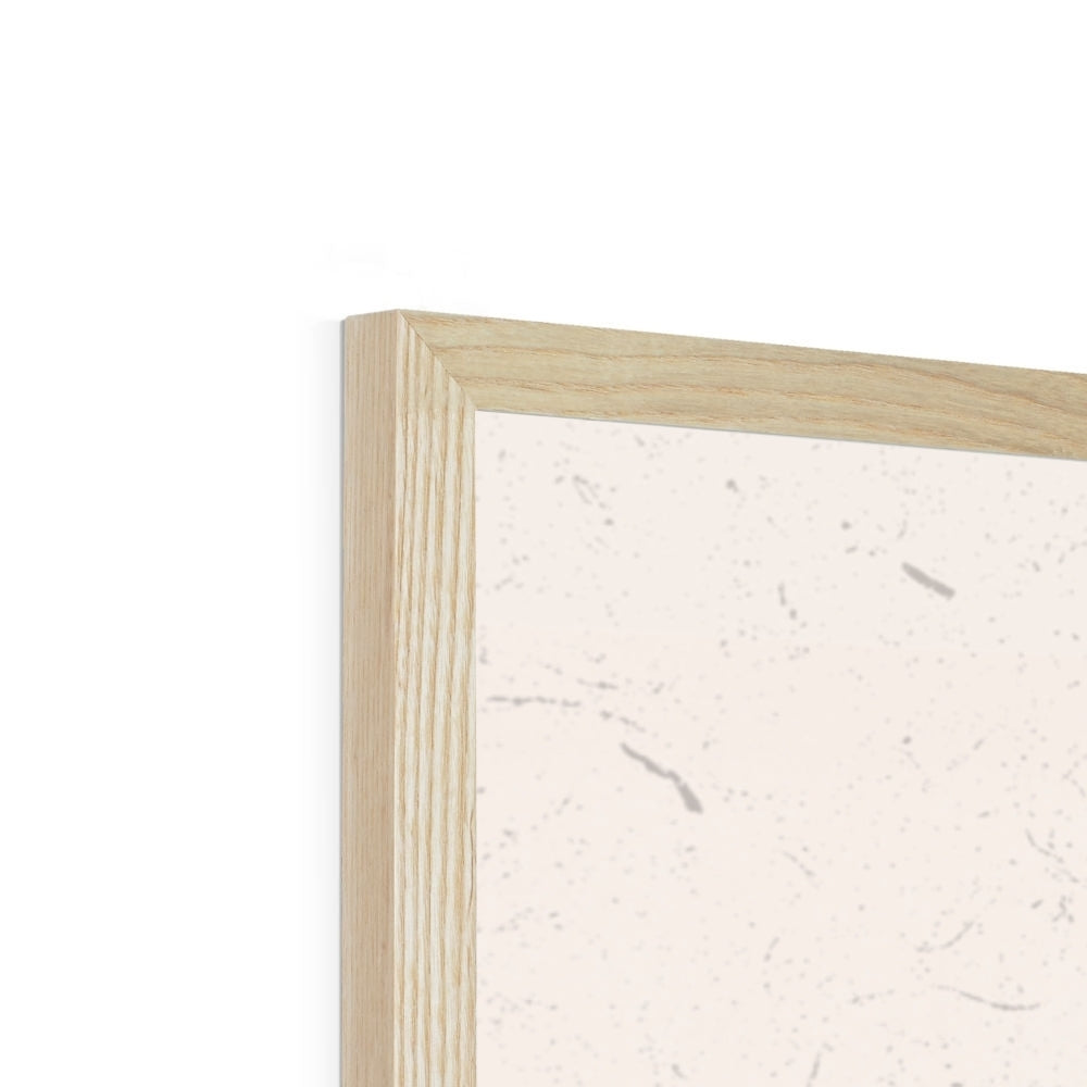 BRAVE - Geometric Typography Print