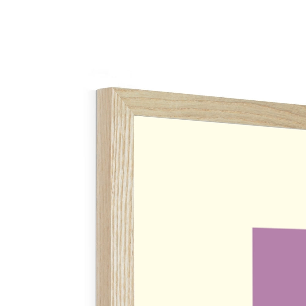 FEBRUARY Birthstone Print - Amethyst Art Print