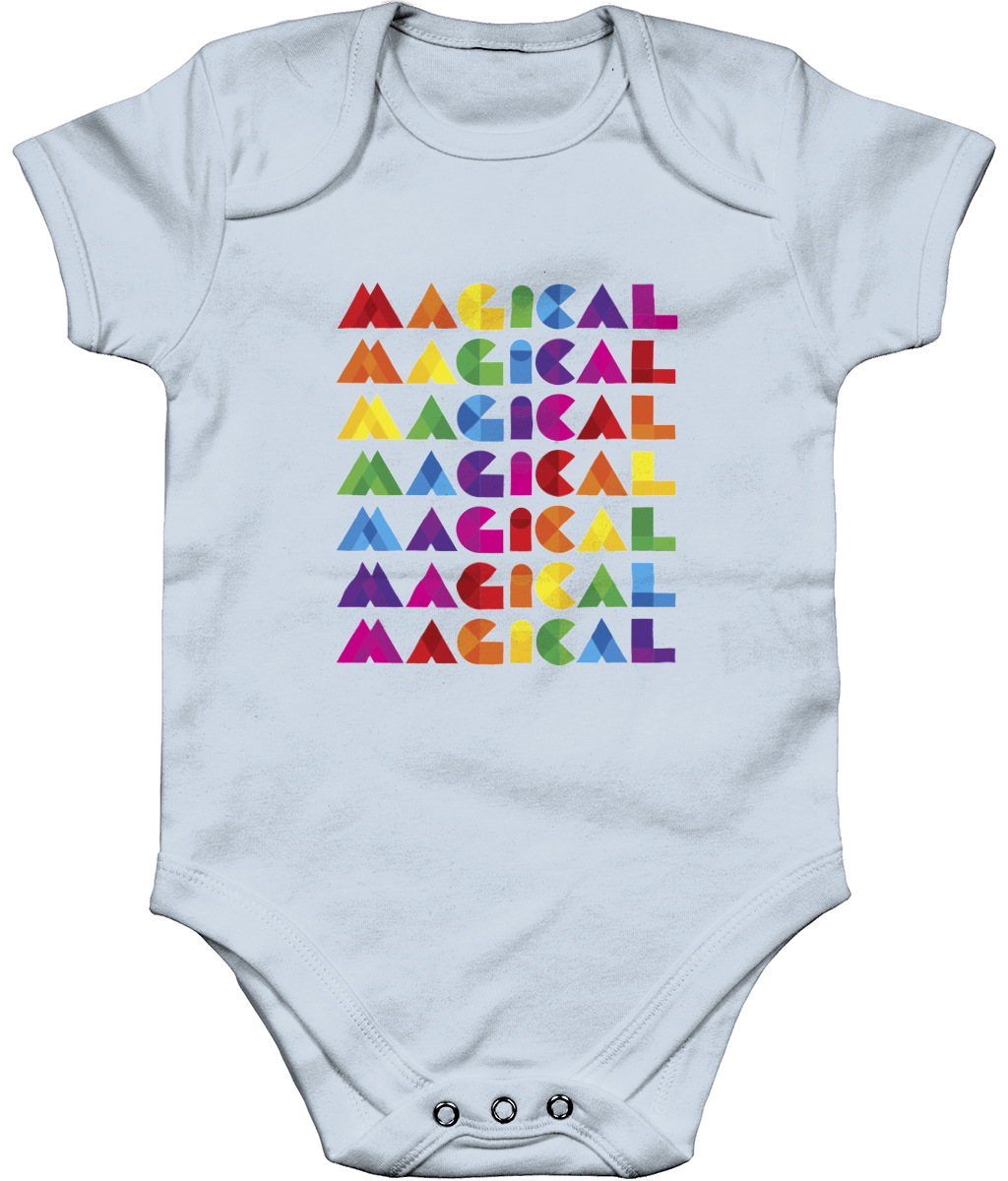 MAGICAL Short Sleeve Baby Bodysuit