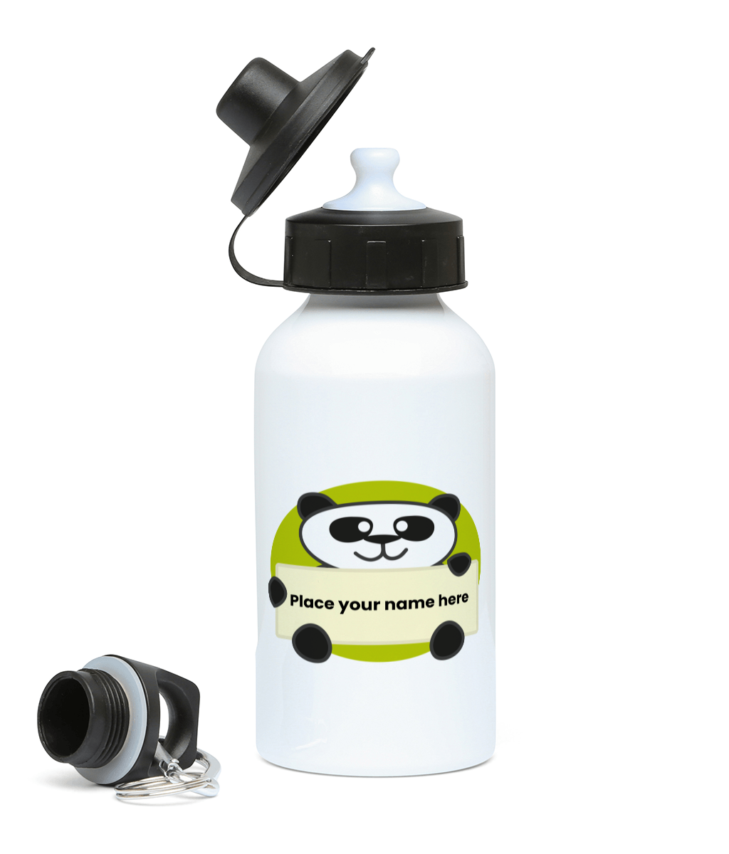 Personalised Panda Water Bottle