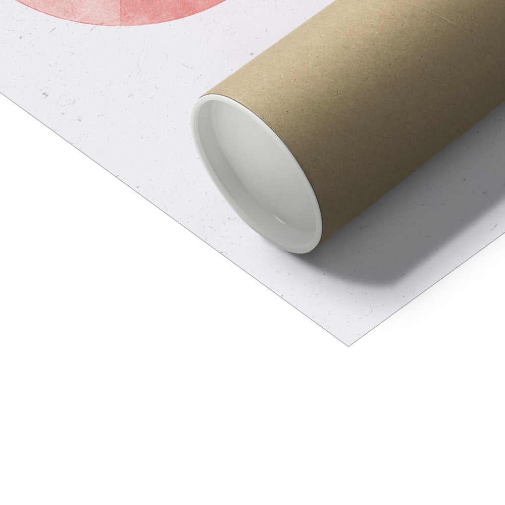 CREATE - Geometric Typography Print