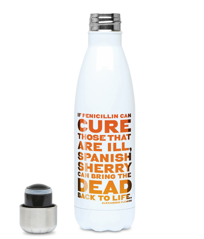 500ml Water Bottle - SHERRY quote
