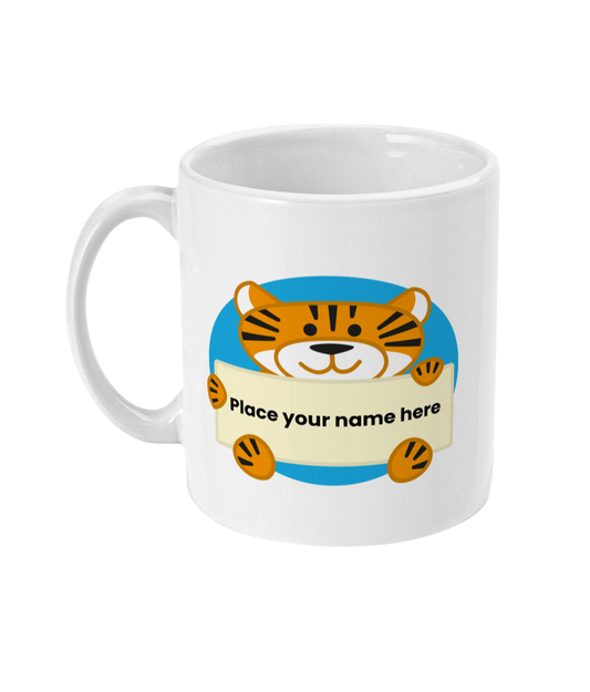 Personalised Tiger Mug