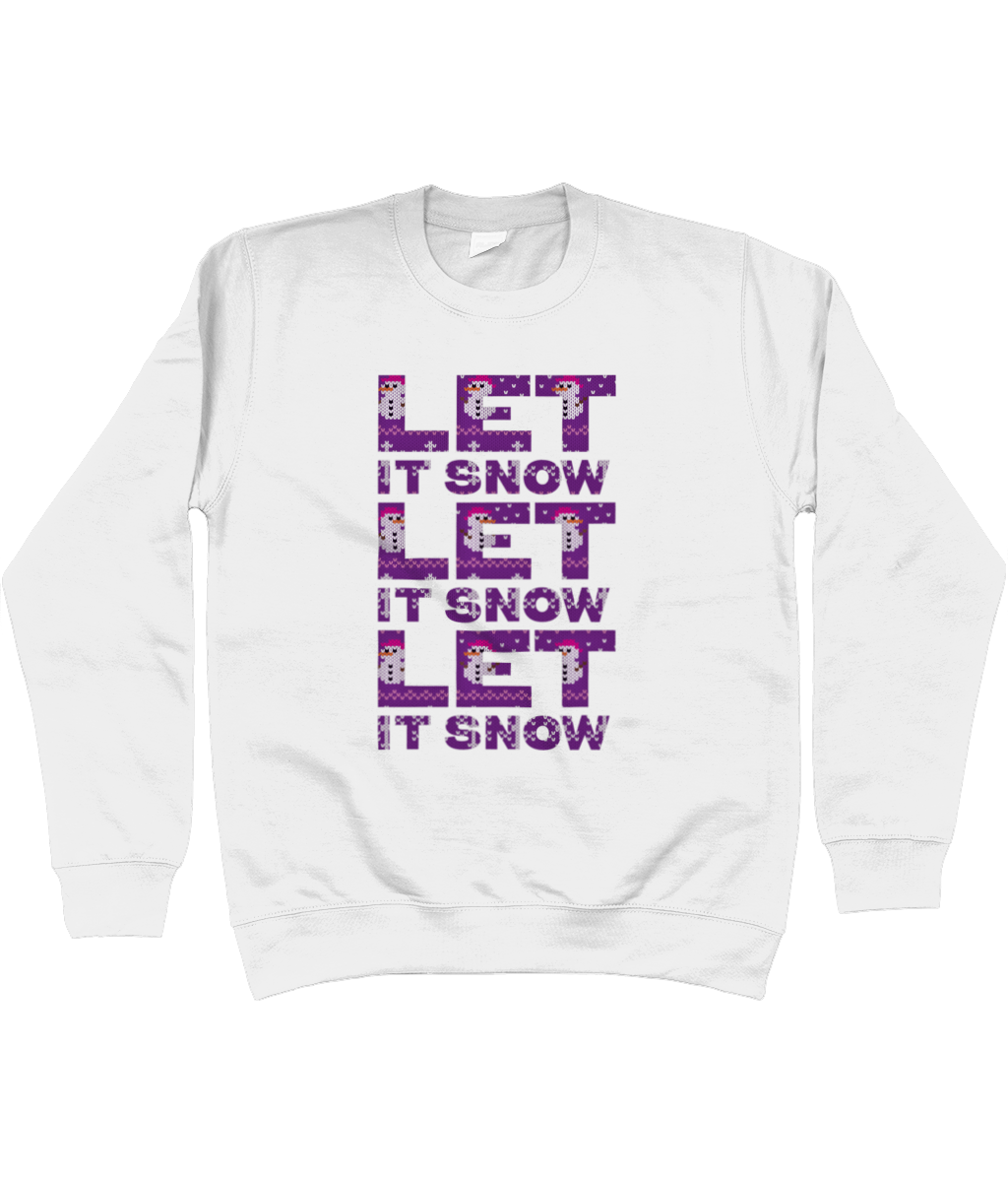 Let it Snow Christmas Sweatshirt / Jumper