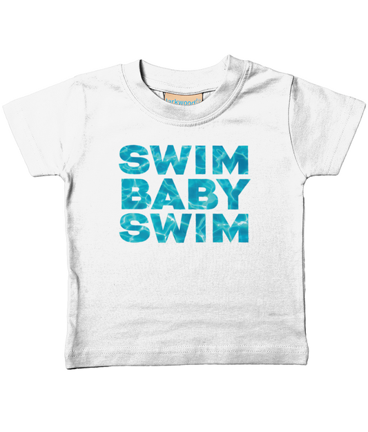Baby/Toddler T-Shirt SWIM BABY SWIM