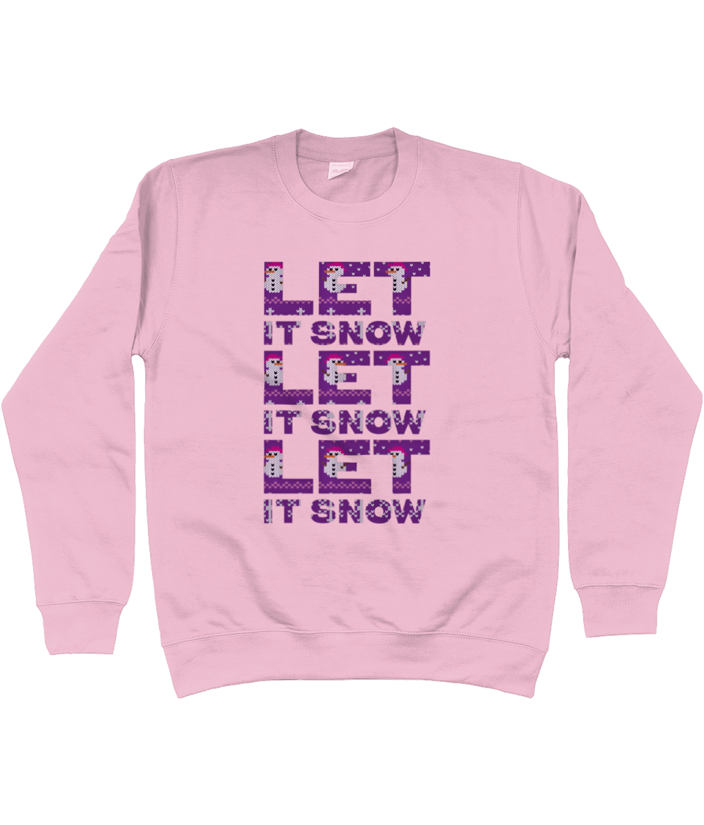 Let it Snow Christmas Sweatshirt / Jumper