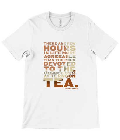 Canvas Unisex Crew Neck T-Shirt - TEA quote