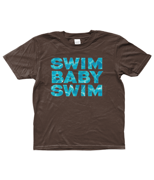 Gildan Kids SoftStyle® Ringspun T-Shirt SWIM BABY SWIM Ages 3-14
